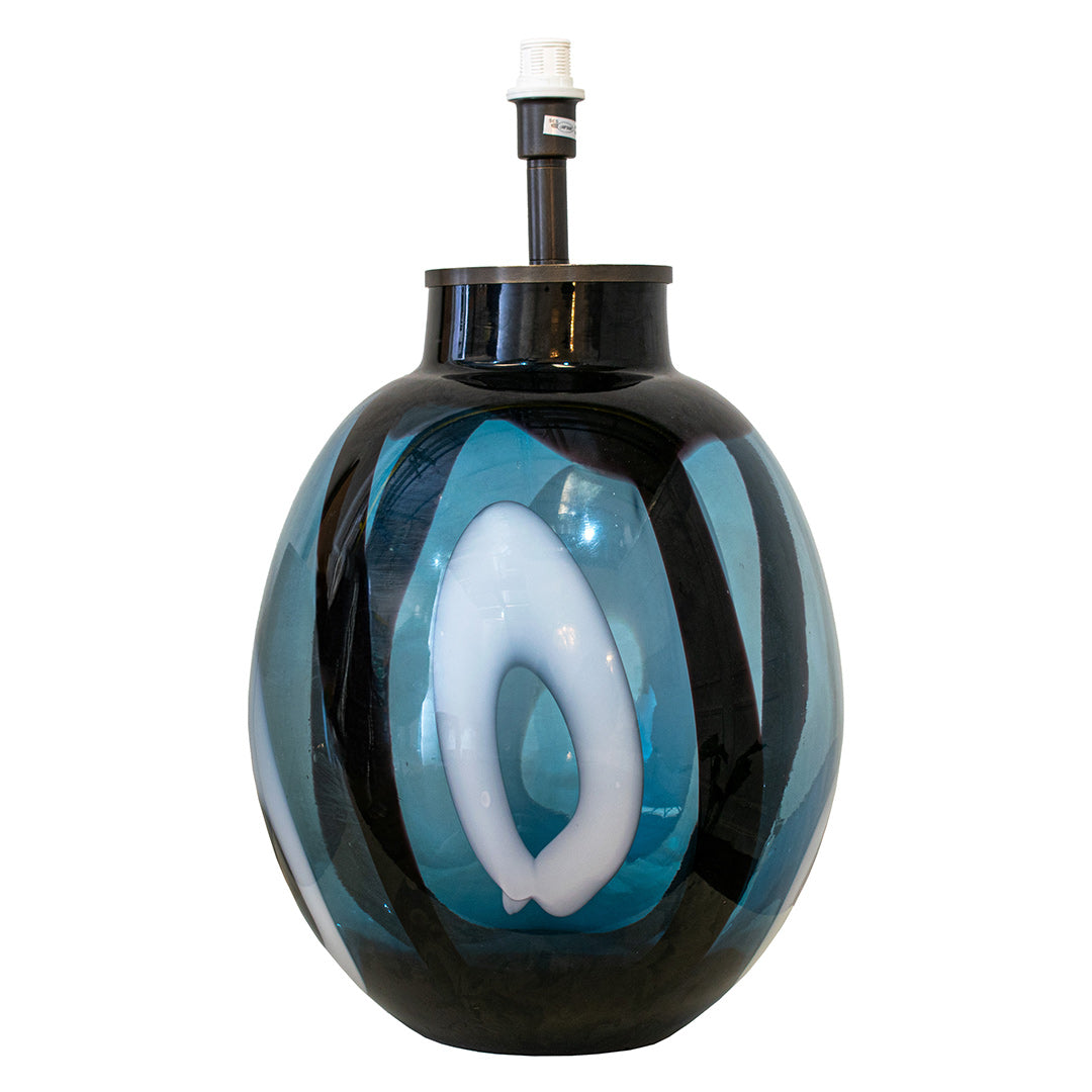 Morten Blue Table Lamp - RV Astley