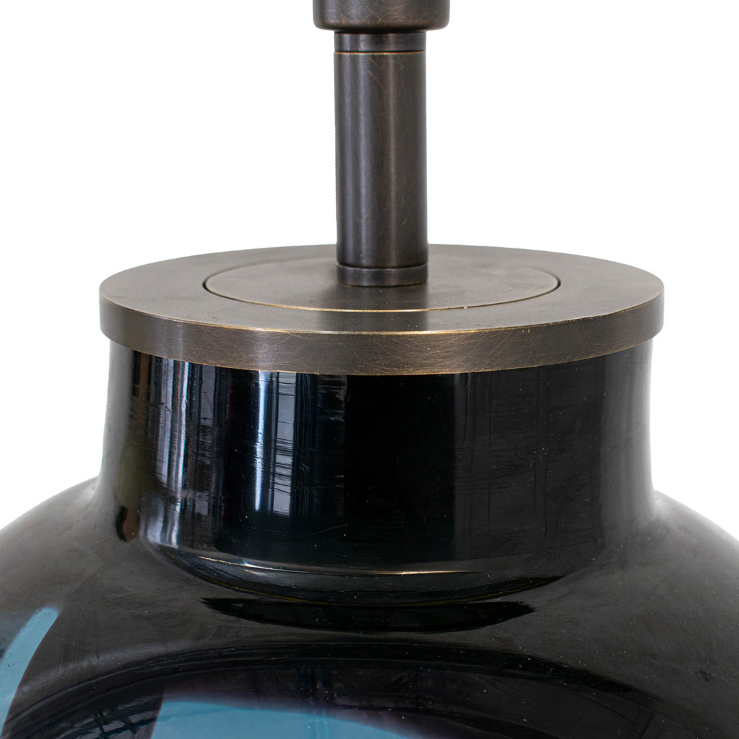 Morten Blue Table Lamp - RV Astley