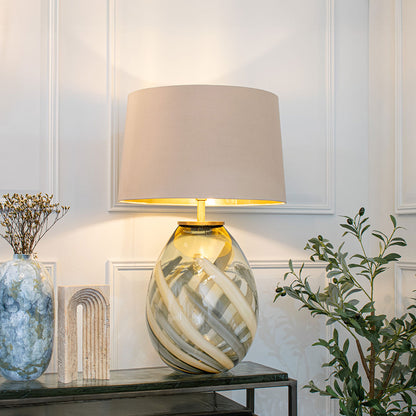 Morten Grey Table Lamp - RV Astley