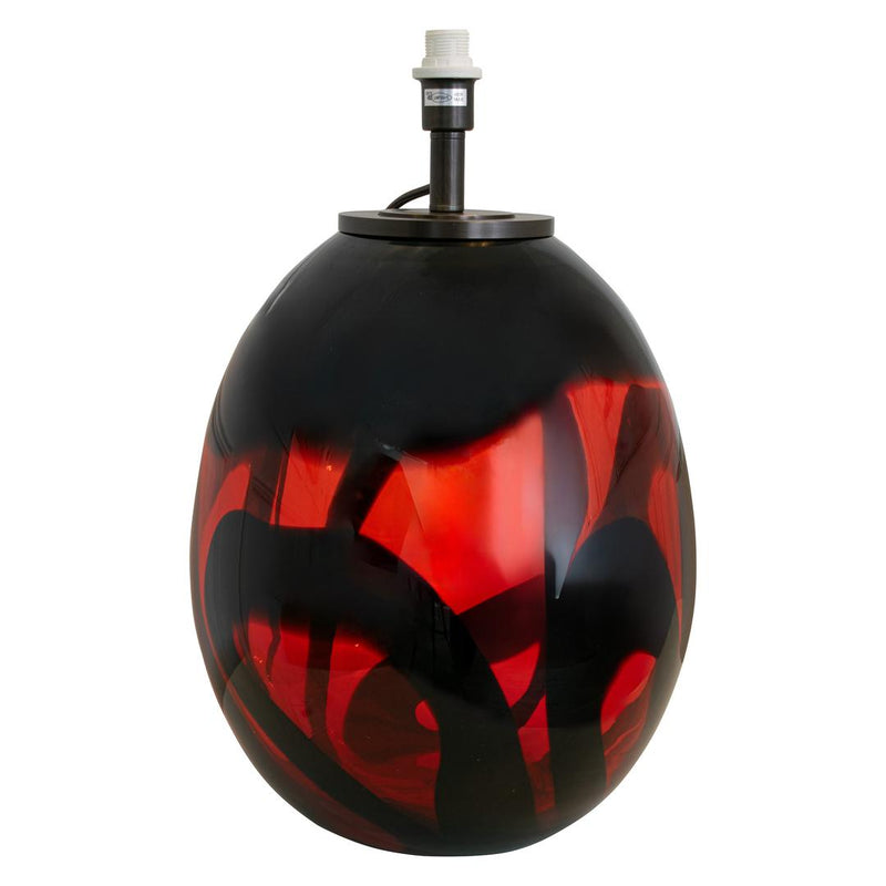 Morten Red Table Lamp - RV Astley