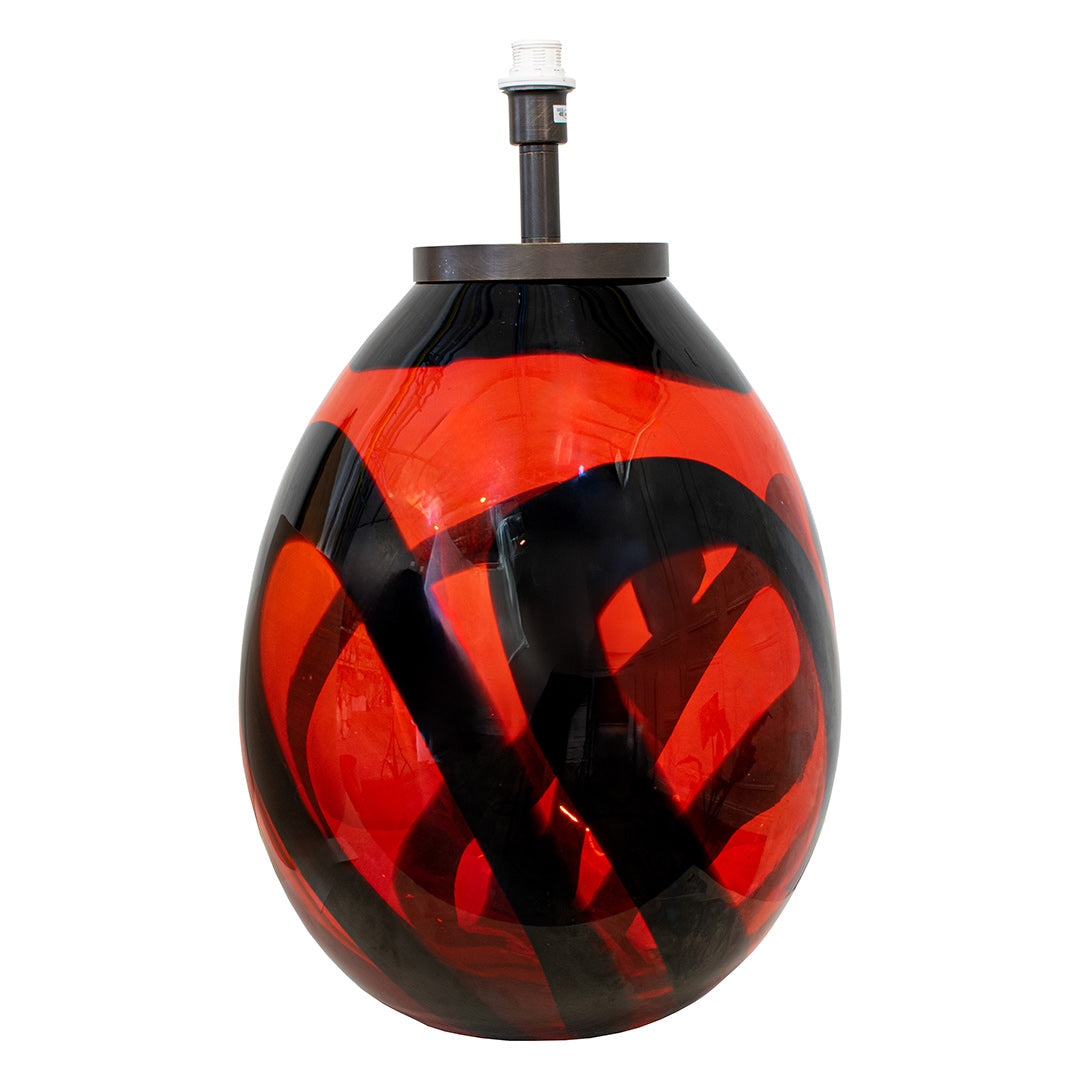 Morten Red Table Lamp - RV Astley