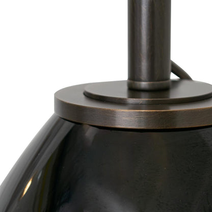 Morten Small Amber Table Lamp - RV Astley