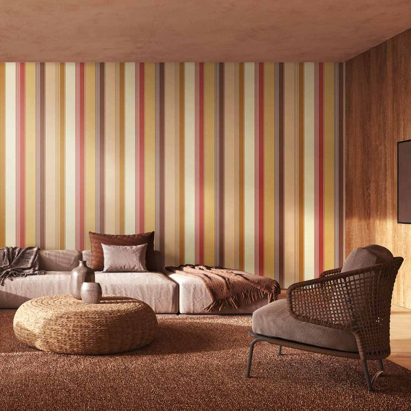Multi Stripe Wallpaper - Ohpopsi