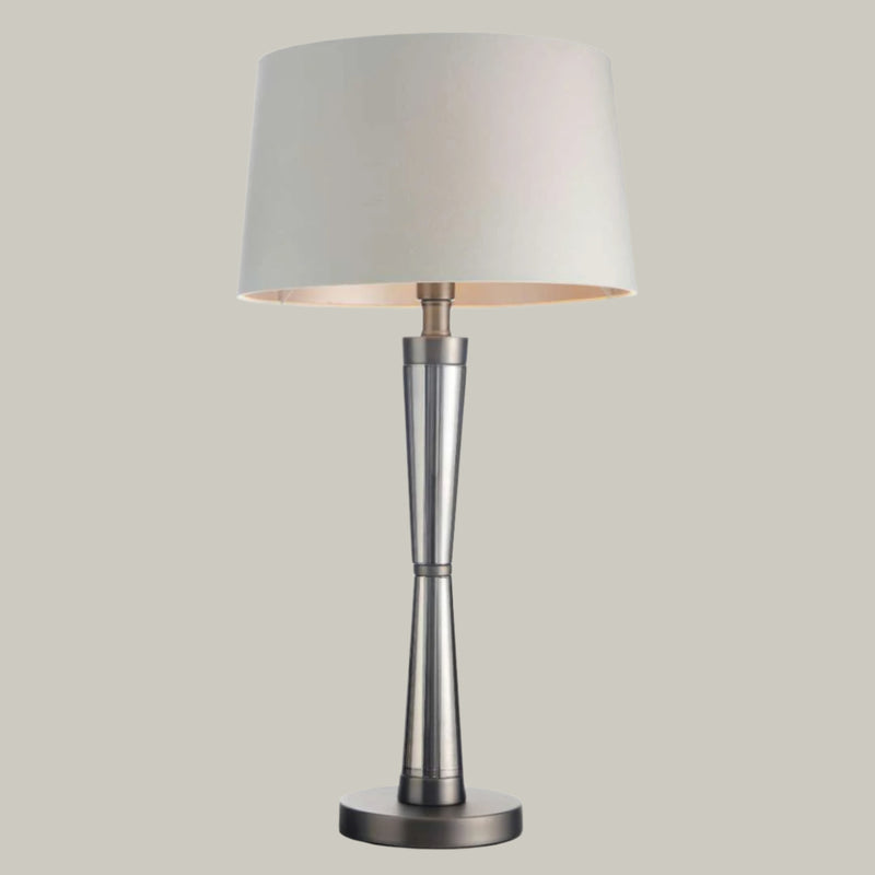 Nelle Table Lamp - Matt Black Nickel - RV Astley