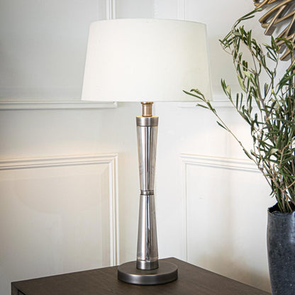 Nelle Table Lamp - Matt Black Nickel - RV Astley