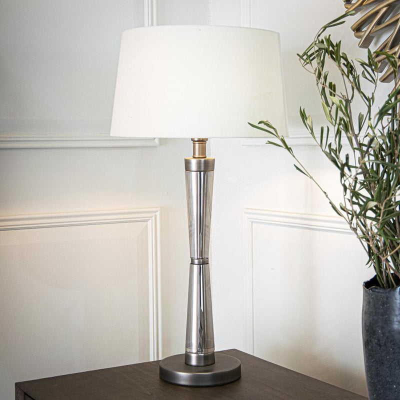 Nelle Table Lamp - Matt Black Nickel - RV Astley
