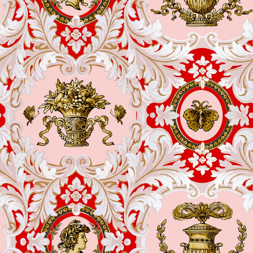 Neo Renaissance Wallpaper – Lime Lace