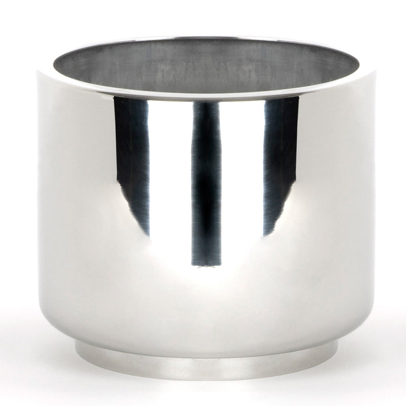 Newlyn Polished Stainless Steel Plant Pot