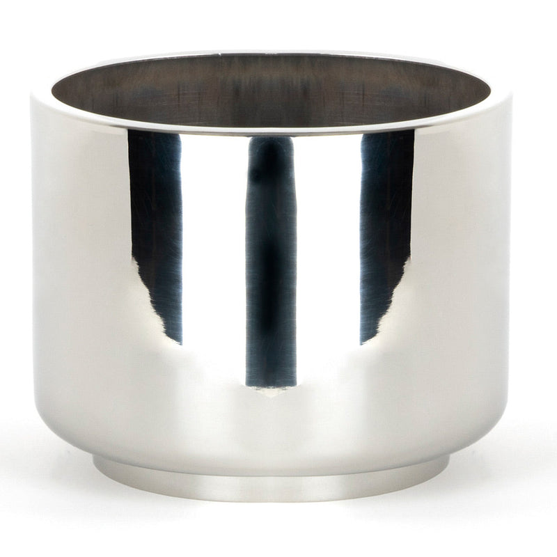 Newlyn Polished Stainless Steel Plant Pot