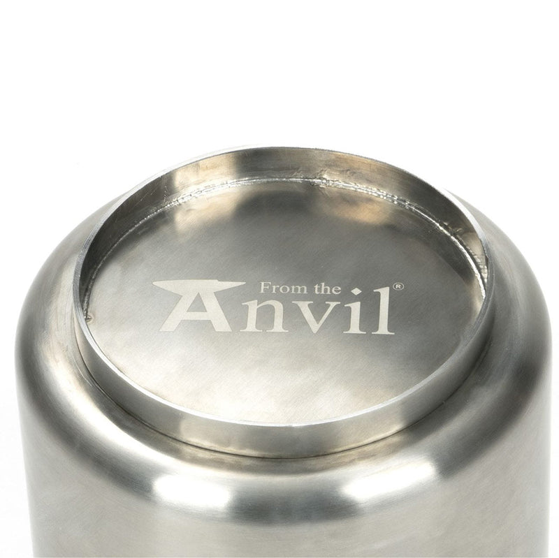 Newlyn Satin Stainless Steel Plant Pot