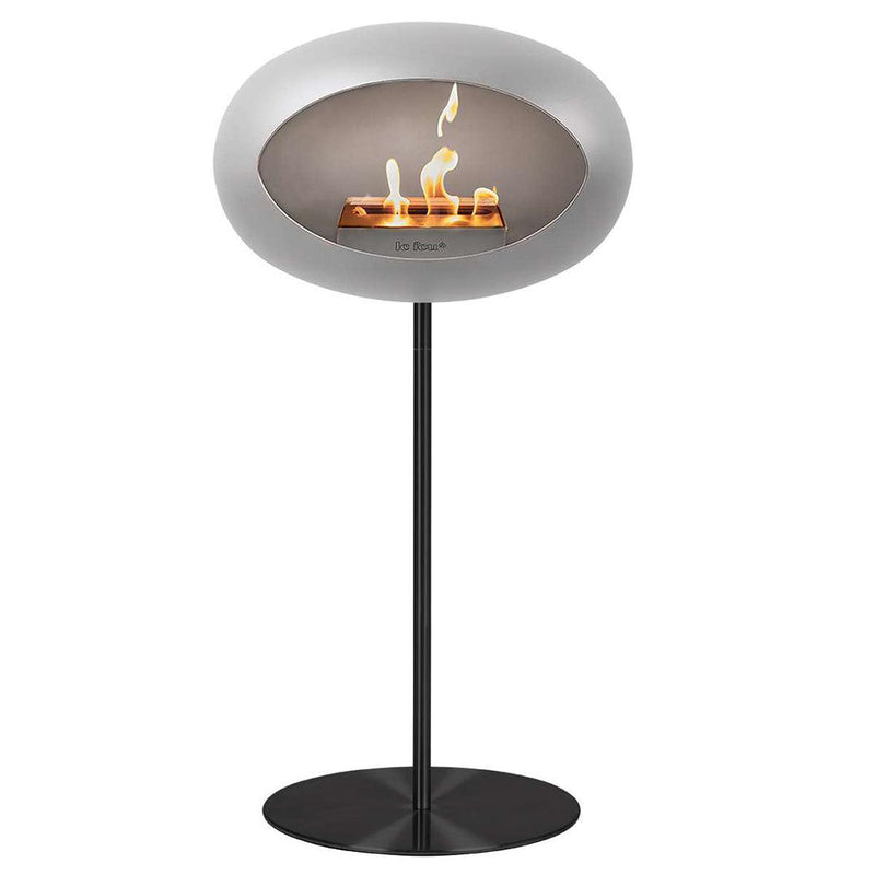 Nickel Steel High Bioethanol Fireplace - Le Feu