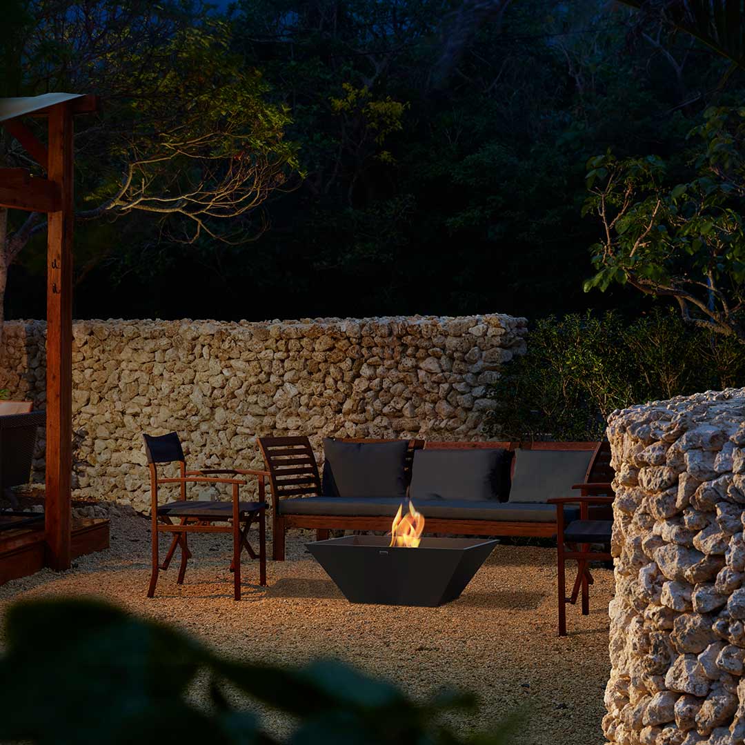 Nova 850 Fire Pit in Graphite - EcoSmart Fire