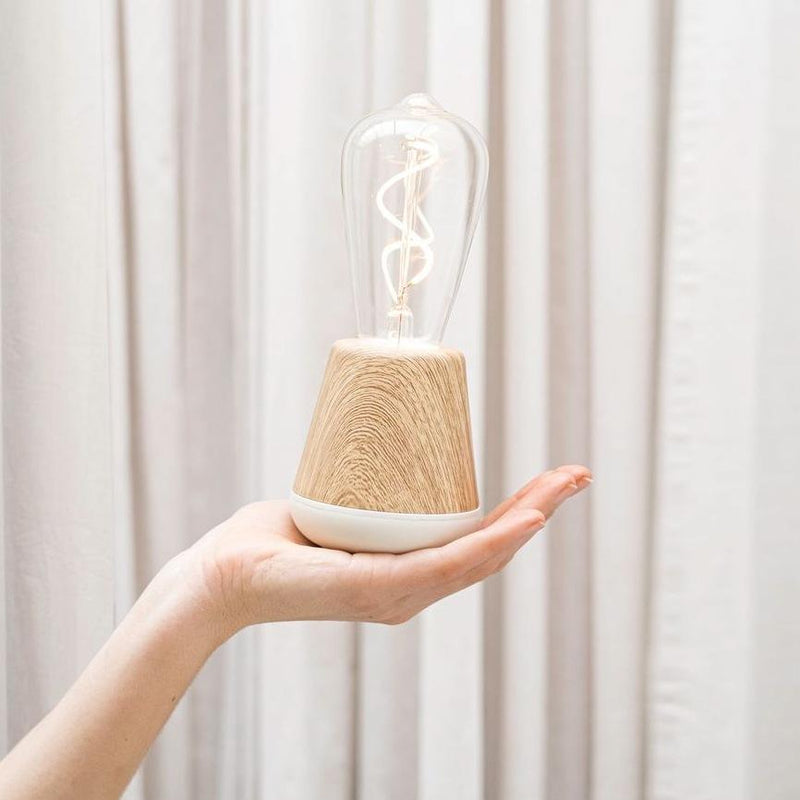 ONE Cordless LED Table Lamp - Oak