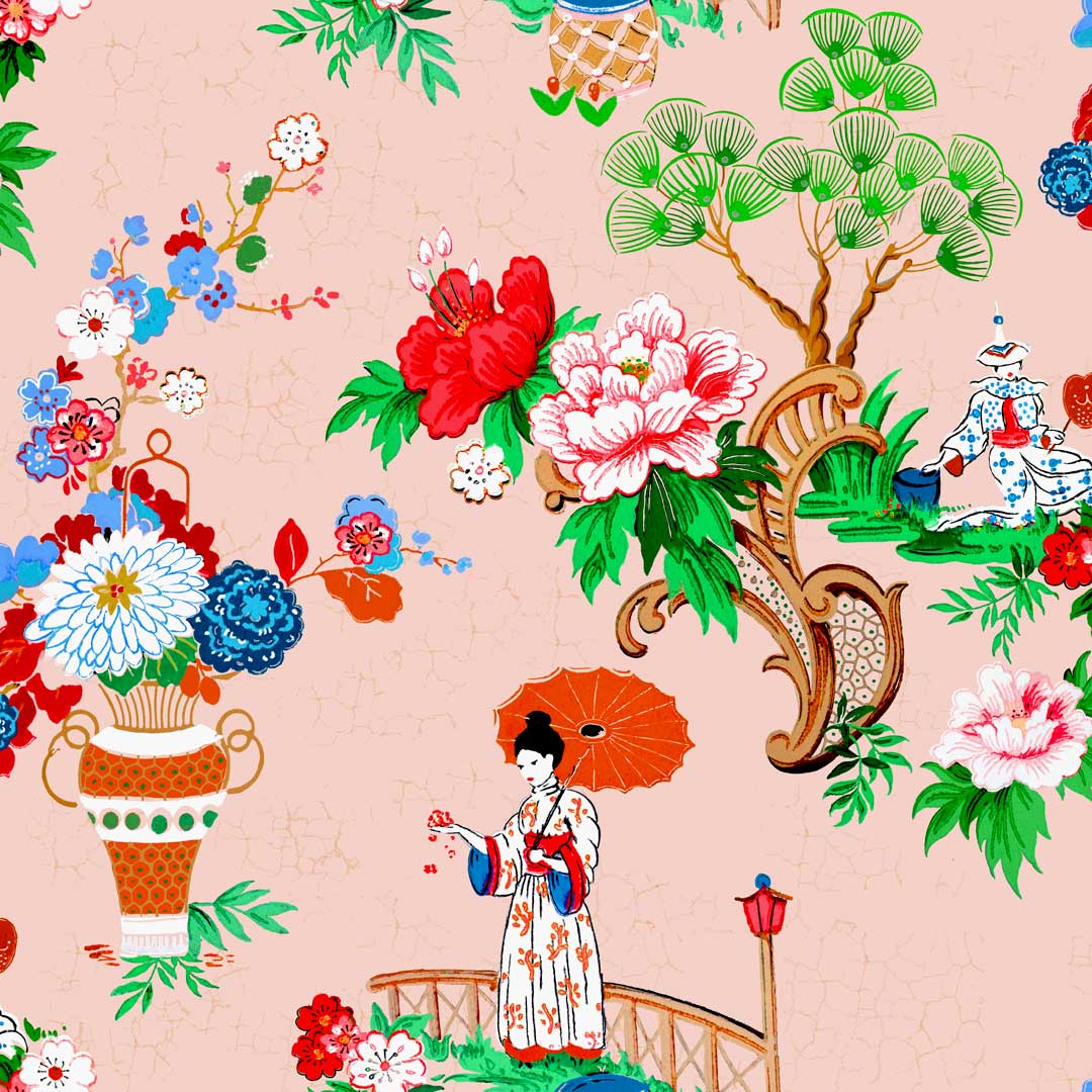 Oriental Opulence Wallpaper
