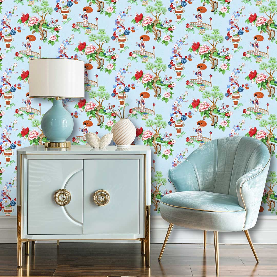 Oriental Opulence Wallpaper