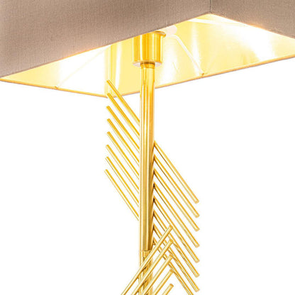 Otis Brushed Brass Table Lamp - RV Astley