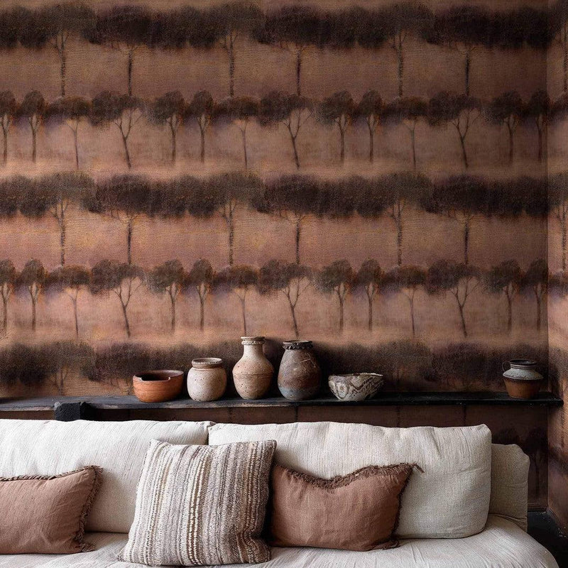 Ourika Trees Wallpaper - Coordonne