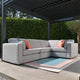 Outdoor 4PC Corner Sofa