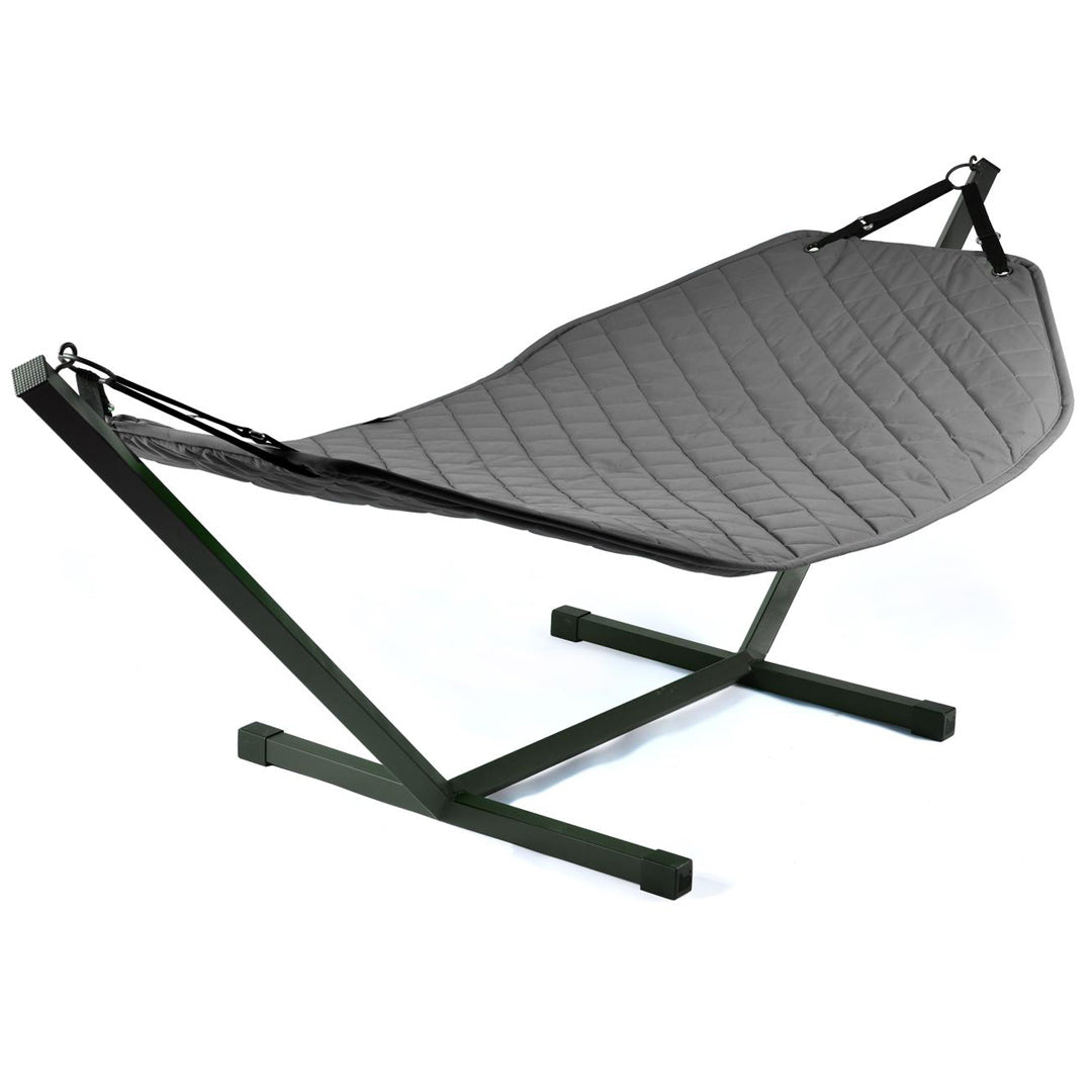 Outdoor B-Hammock With Stand - Grey