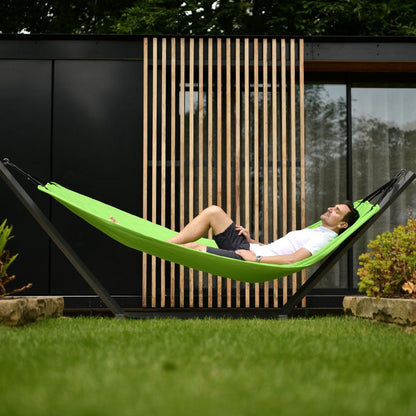 Outdoor B-Hammock With Stand - Lime
