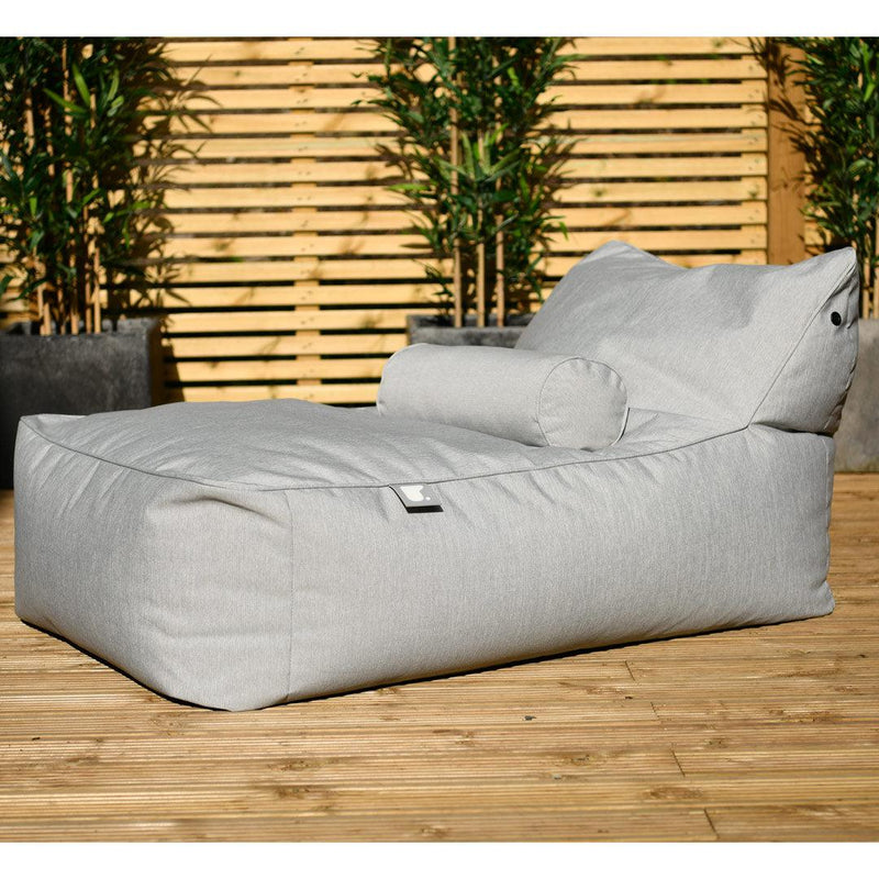 Outdoor Bean Bed - Silver Grey