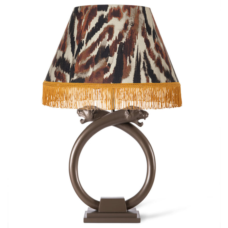 Panther Table Lamp & Zebrato Shade - MINDTHEGAP