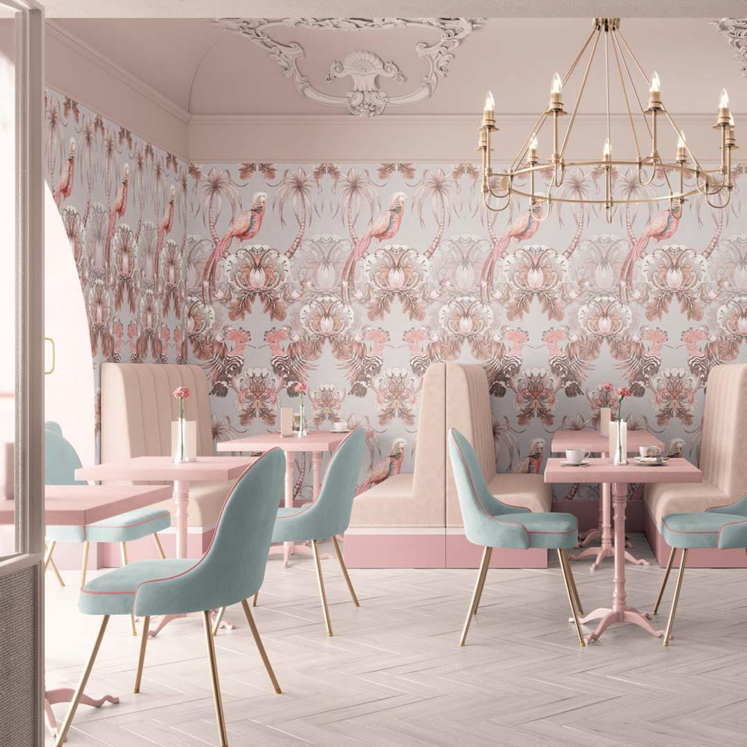 Parade of Plumes Wallpaper - Becca Who