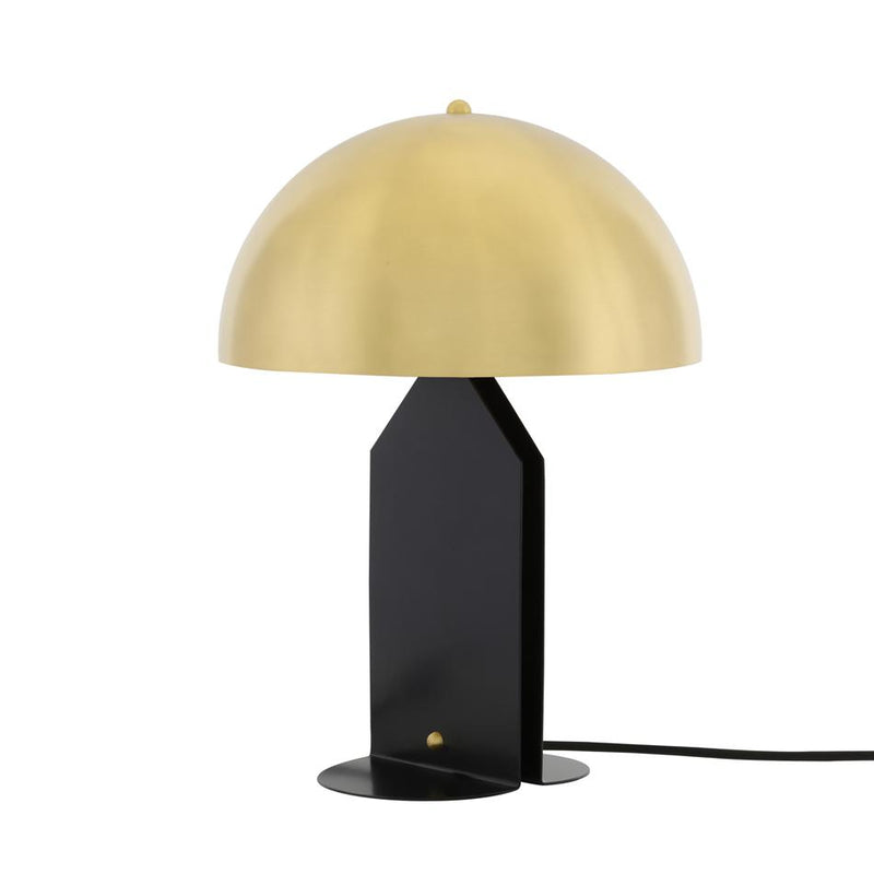 Pencil Table Lamp - Satin Brass - Mullan Lighting