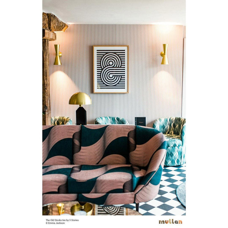 Pencil Table Lamp - Satin Brass - Mullan Lighting