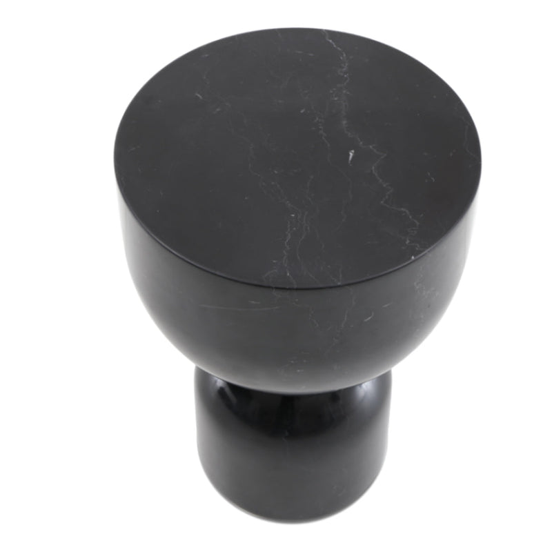 Pepper Marble Side Table
