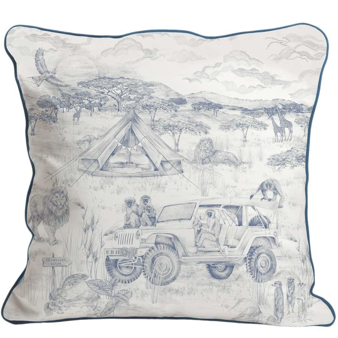 Lyons Den Monkeys in a Jeep Cushion - Victoria Sanders