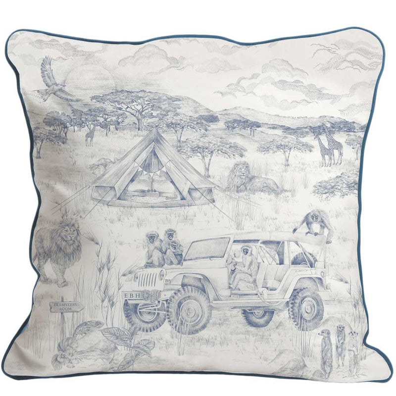 Lyons Den Monkeys in a Jeep Cushion - Victoria Sanders