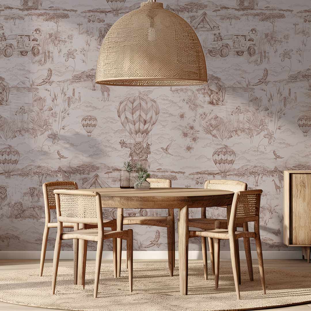 Personalised Lyons Den Wallpaper - Victoria Sanders