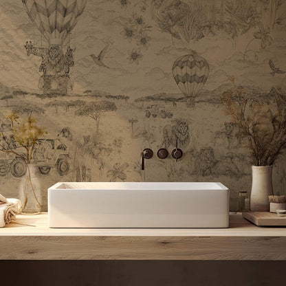 Personalised Lyons Den Wallpaper - Victoria Sanders