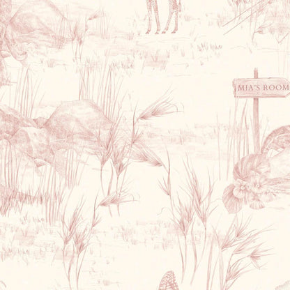 Personalised Lyons Den Wallpaper - Victoria Sanders