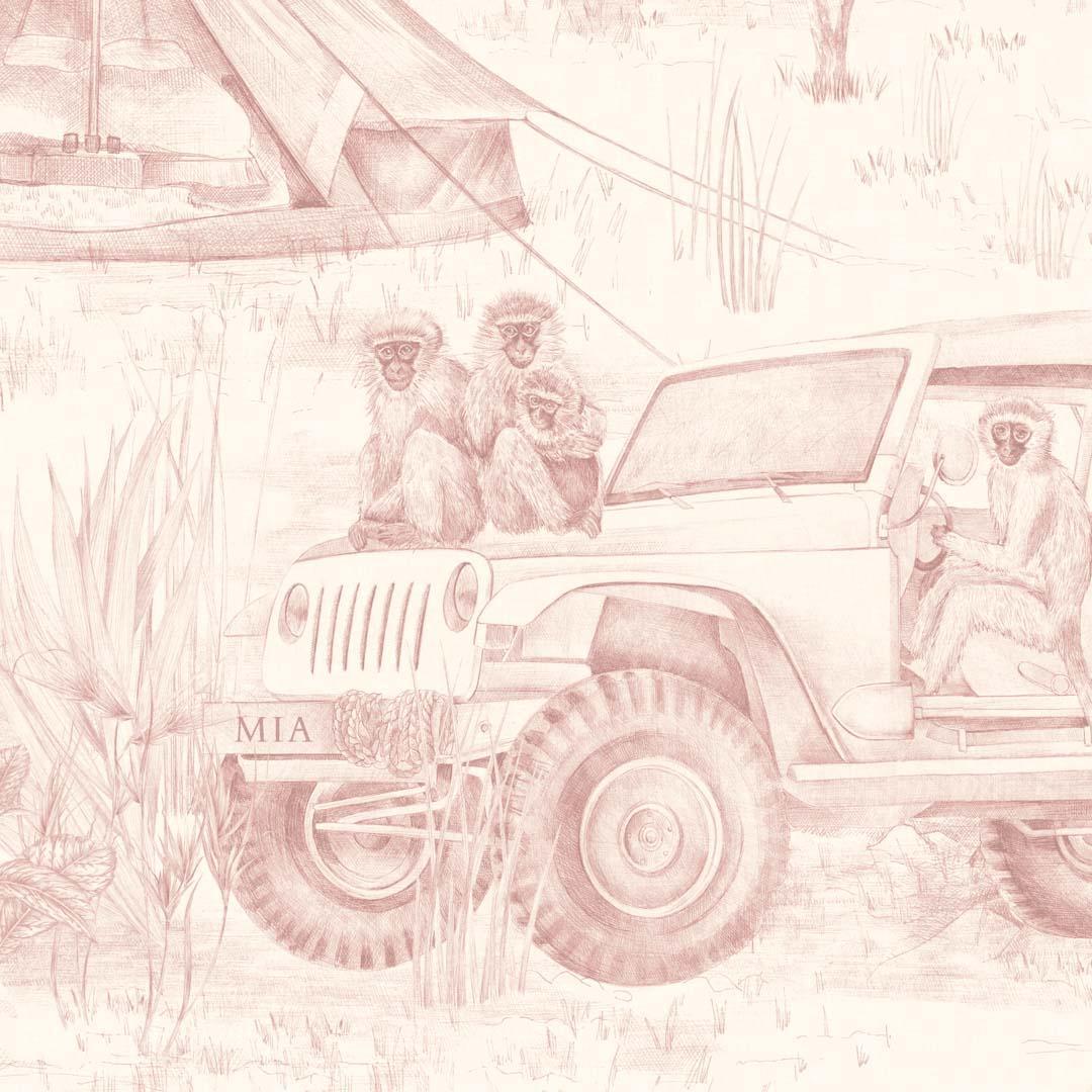 Personalised Lyons Den Wallpaper - Victoria Sanders