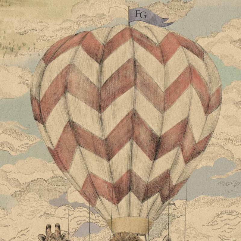 Personalised Lyons Den Wallpaper - Victoria Sanders