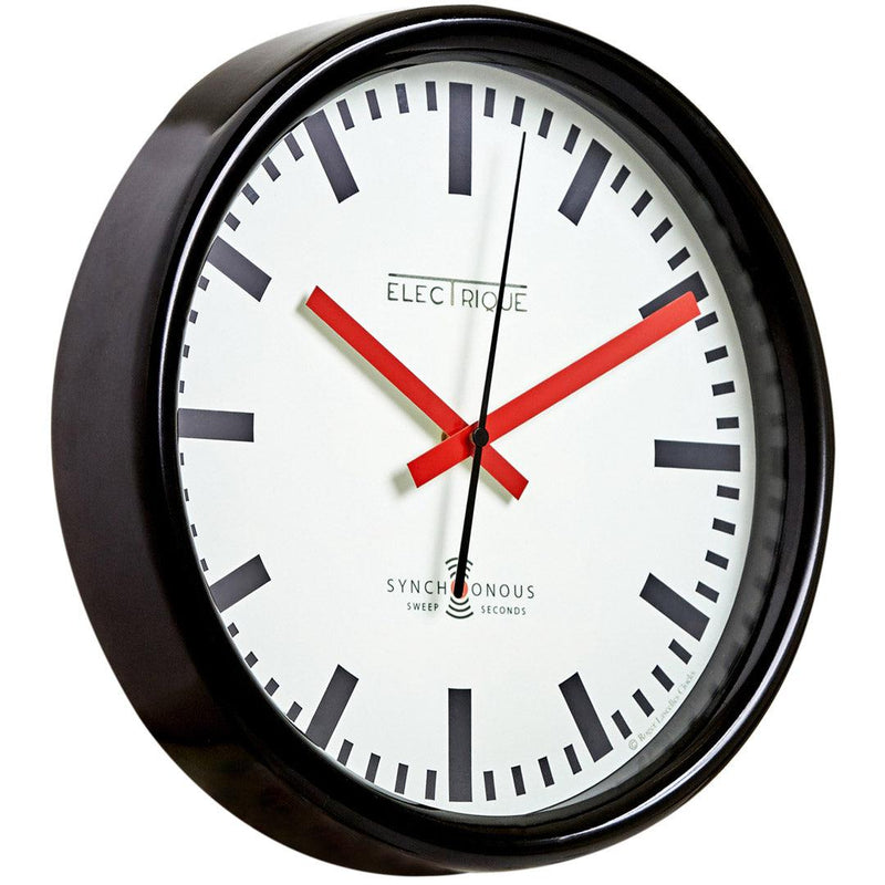 Personalised Swiss Station Wall Clock