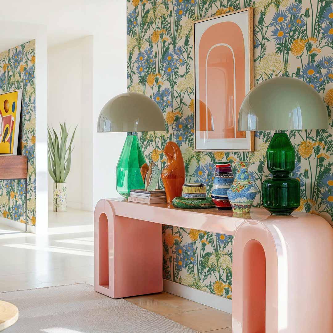 Picnic Wallpaper - Coco Dávez Colortherapills Collection - Coordonne