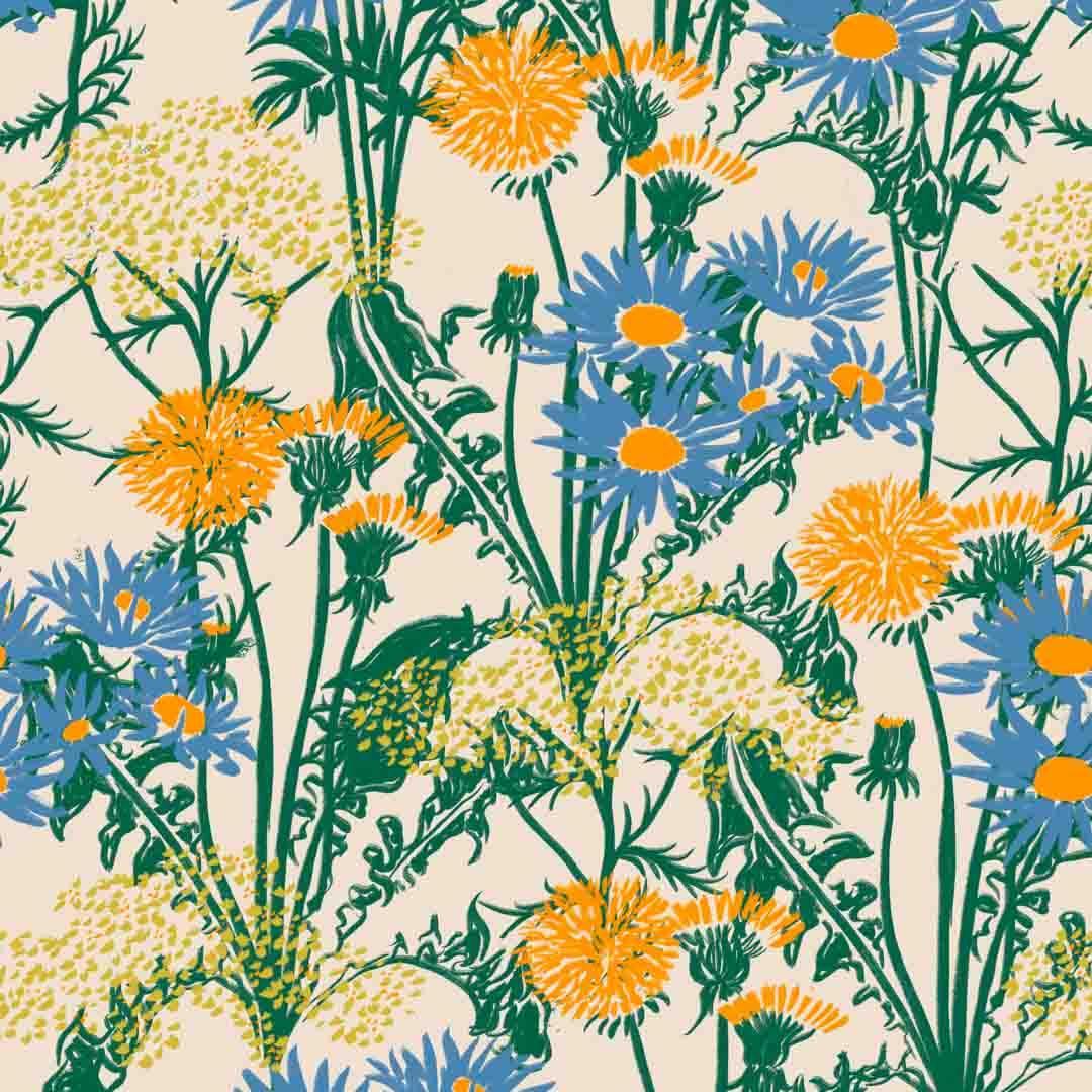 Picnic Wallpaper - Coco Dávez Colortherapills Collection - Coordonne