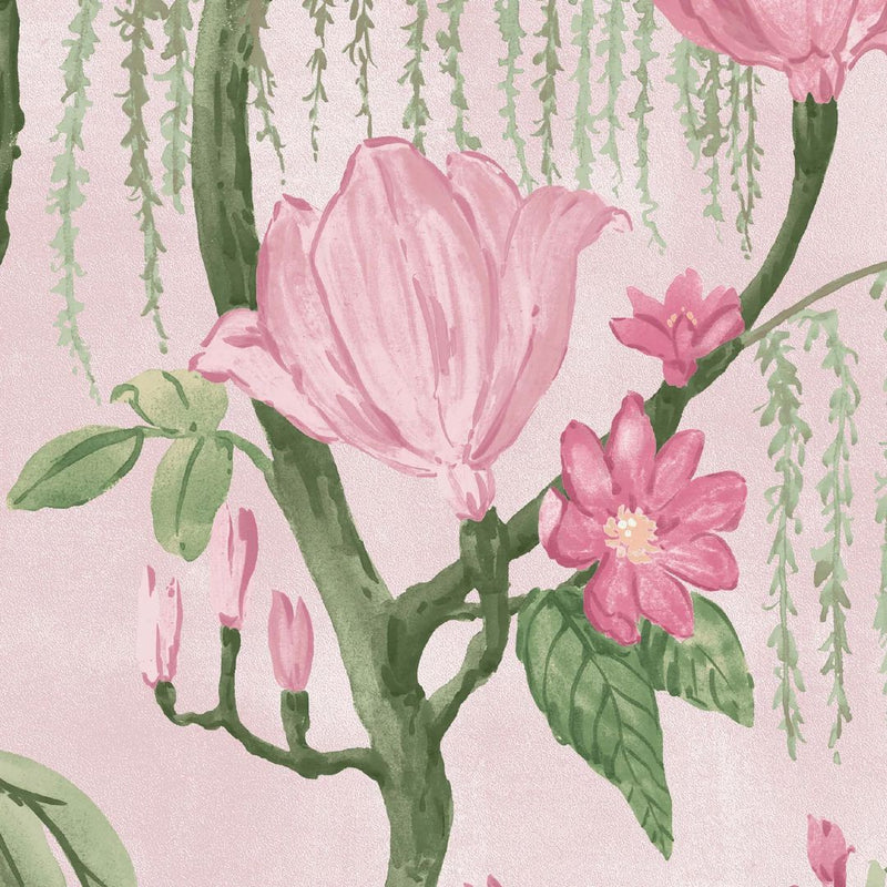 Pierre Wallpaper - Blush