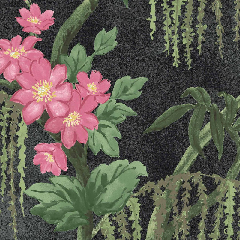 Pierre Wallpaper - Noir