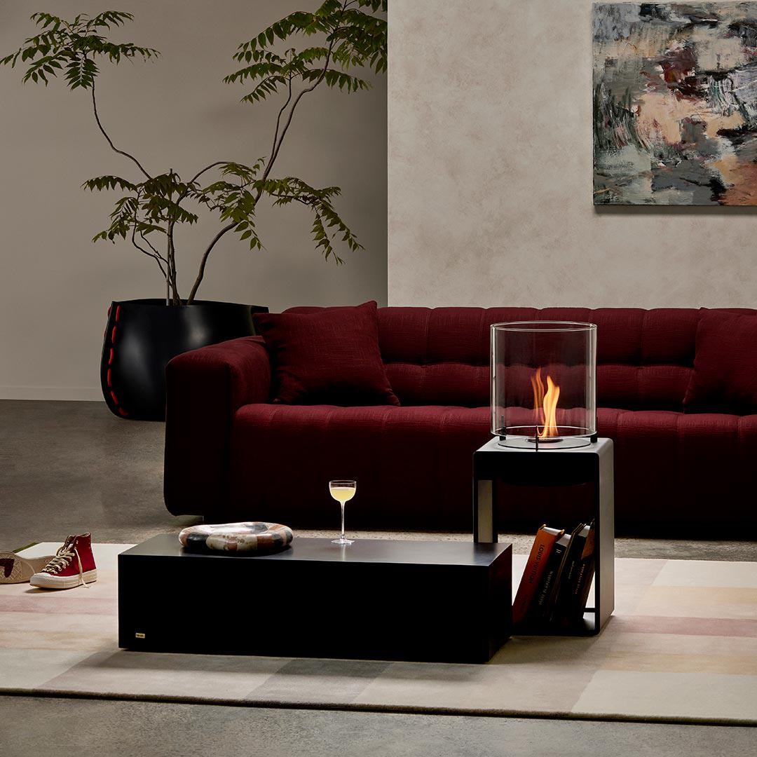 Pop 8T Free Standing Bioethanol Fire - EcoSmart Fire