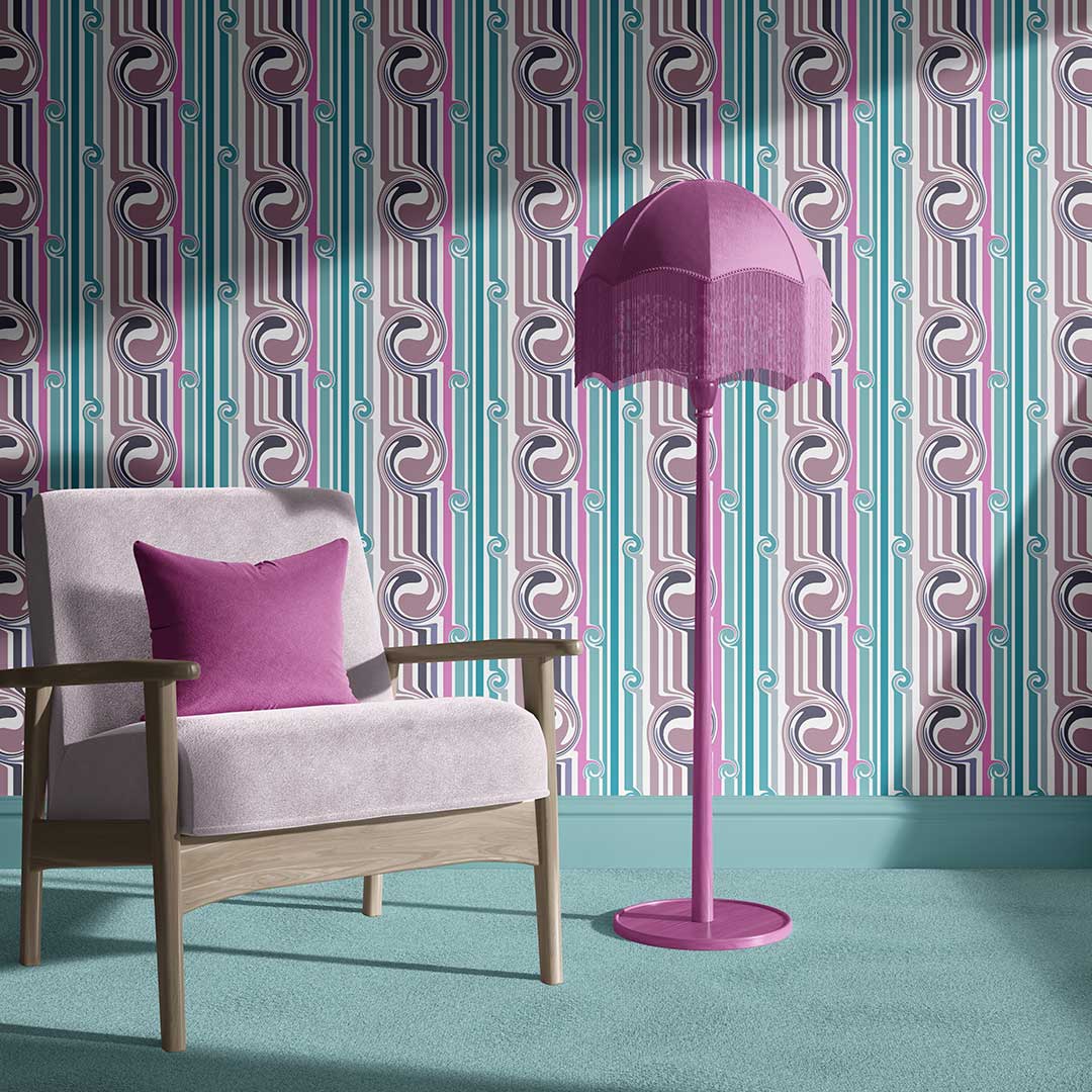 Popsicle Wallpaper - Liberty James Studio