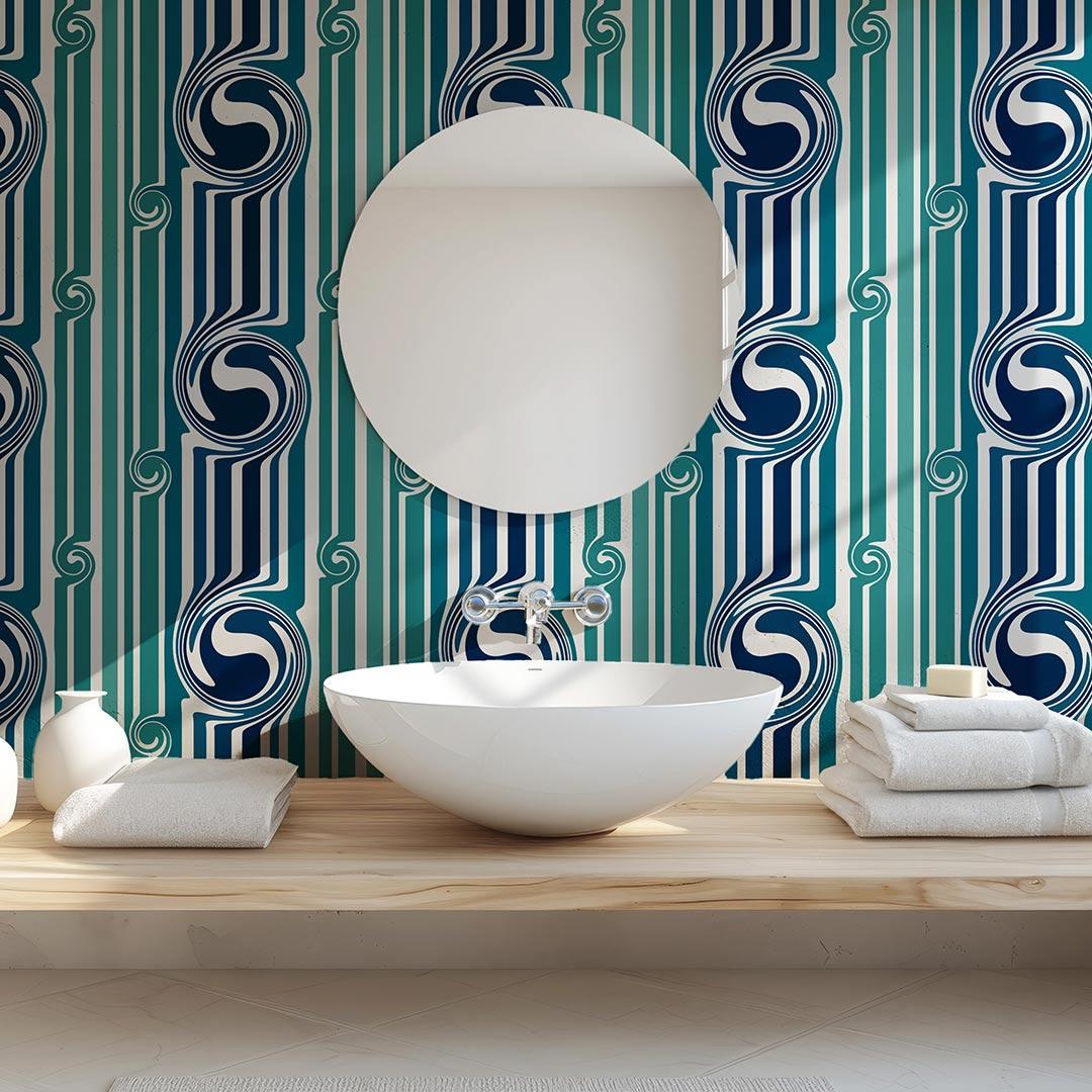 Popsicle Wallpaper - Liberty James Studio