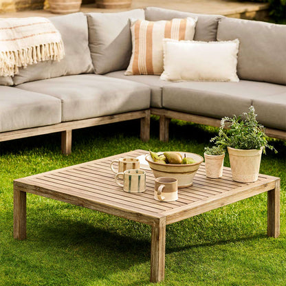 Porthallow Corner Sofa Set - Dark Natural