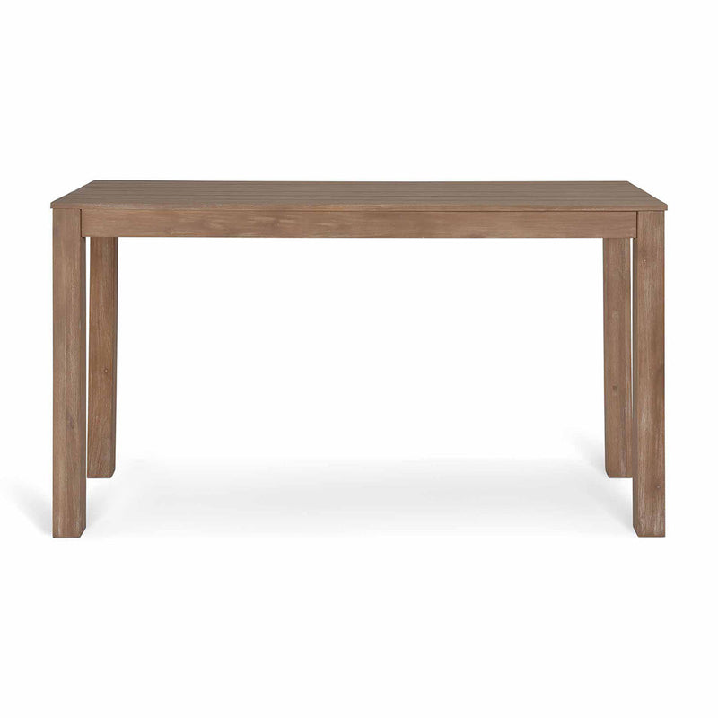 Porthallow Rectangular Bar Table - Natural