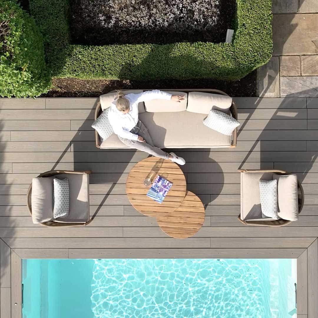 Porto 3 Seat Lounge Set