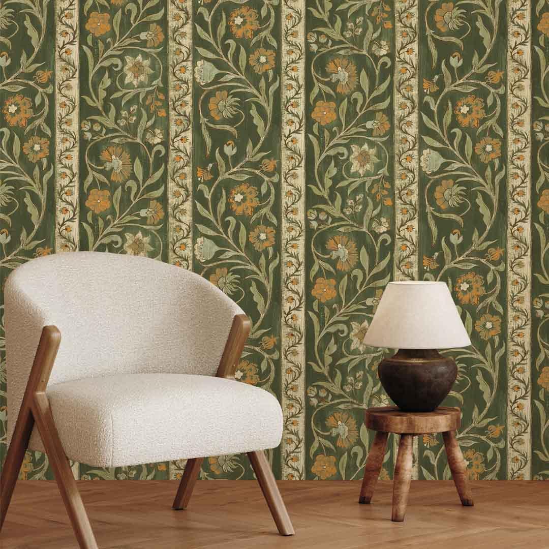 Potter Stripe Wallpaper - Alma Collection - Josephine Munsey