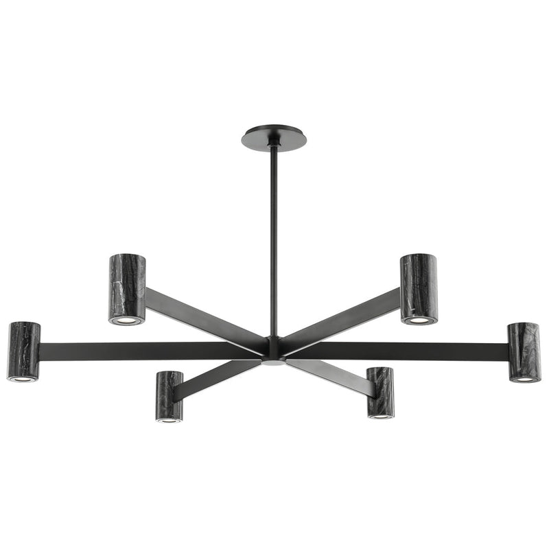 Predock Black Marble Ceiling Light - Hudson Valley Lighting